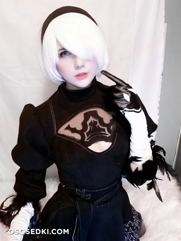 Meggii cosplay - 2B (Nier Automata) patreon erotic cosplay set - 24