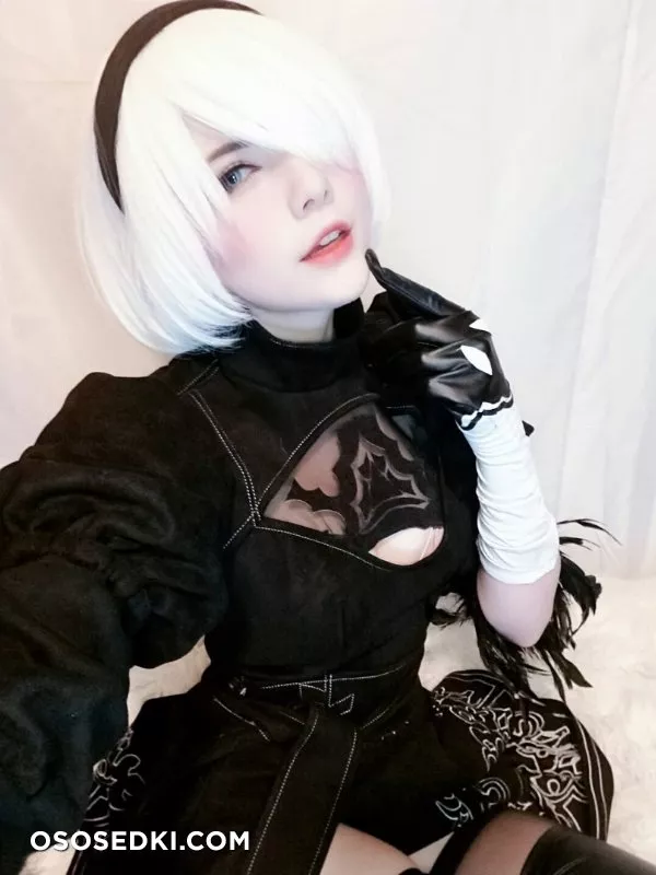 Meggii cosplay - 2B (Nier Automata) patreon erotic cosplay set - 27