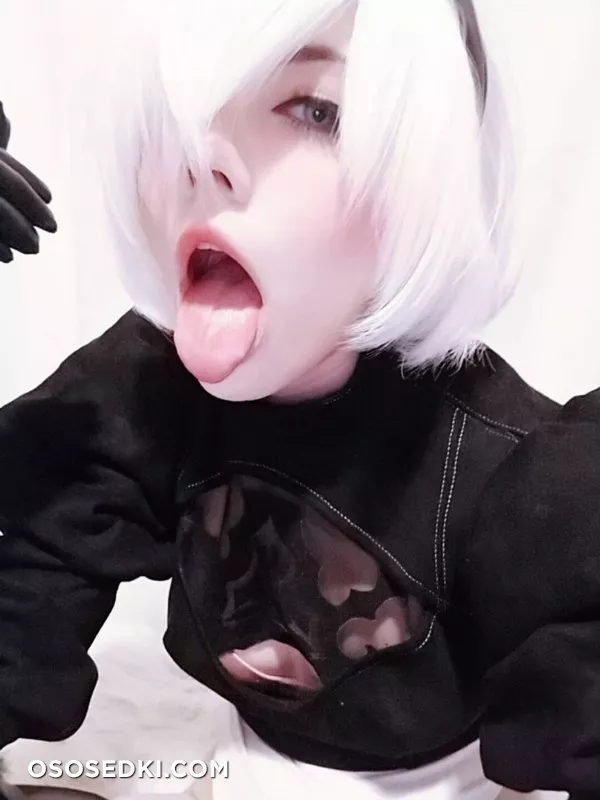 Meggii cosplay - 2B (Nier Automata) patreon erotic cosplay set - 28