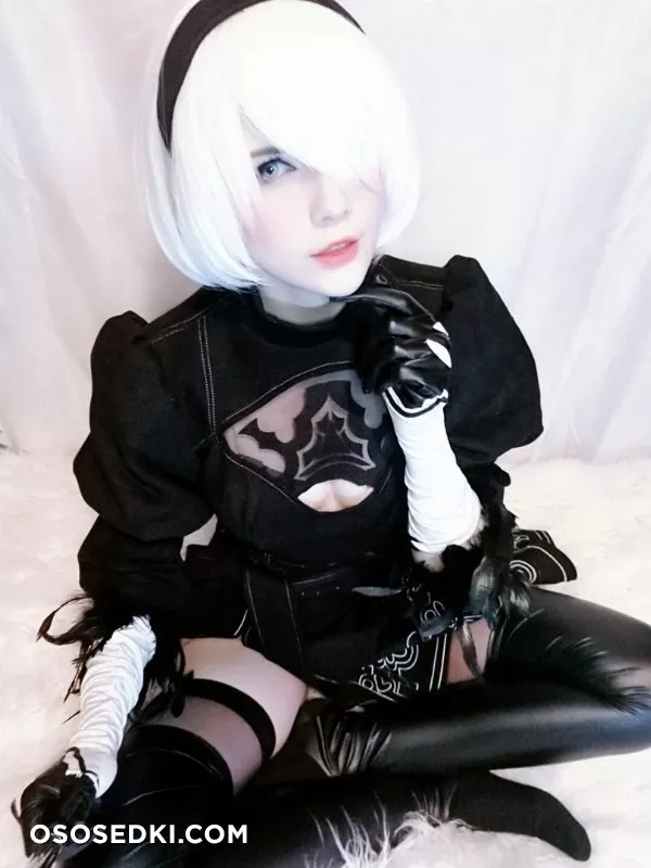 Meggii cosplay - 2B (Nier Automata) patreon erotic cosplay set - 29