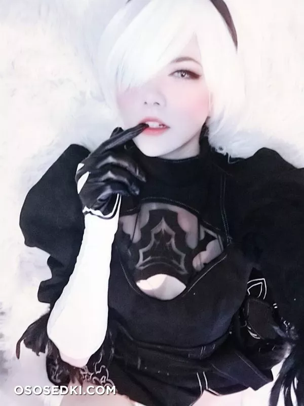 Meggii cosplay - 2B (Nier Automata) patreon erotic cosplay set - 31