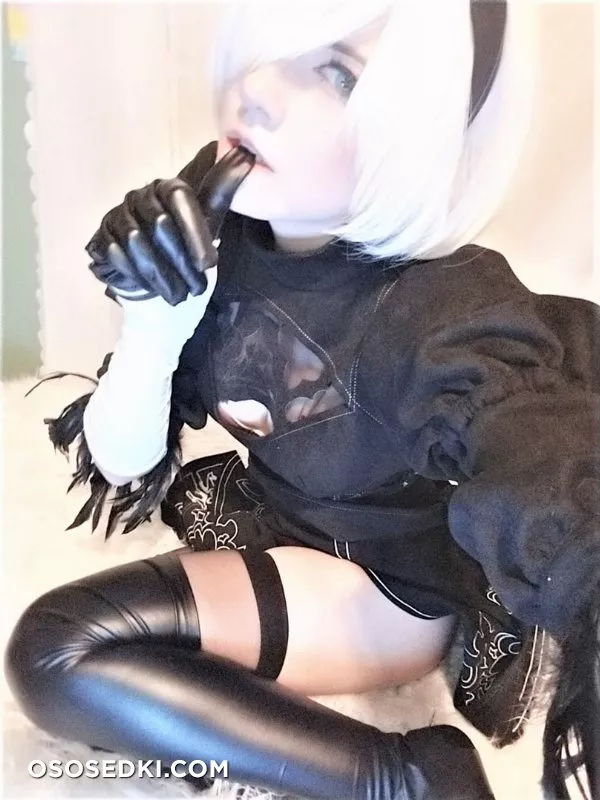Meggii cosplay - 2B (Nier Automata) patreon erotic cosplay set - 38