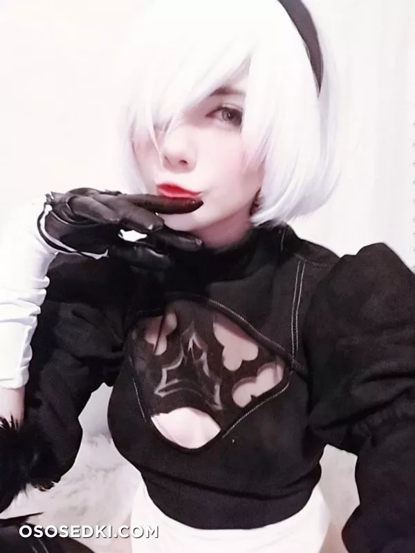 Meggii cosplay - 2B (Nier Automata) patreon erotic cosplay set - 40