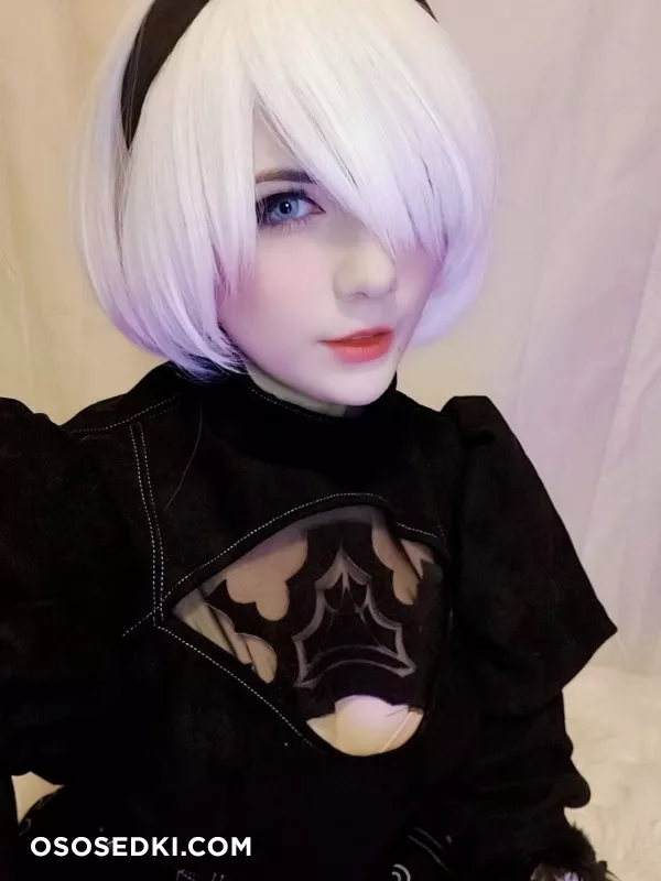 Meggii cosplay - 2B (Nier Automata) patreon erotic cosplay set - 41