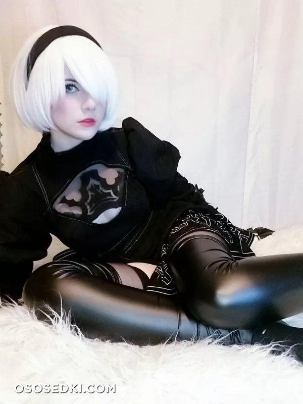 Meggii cosplay - 2B (Nier Automata) patreon erotic cosplay set - 43