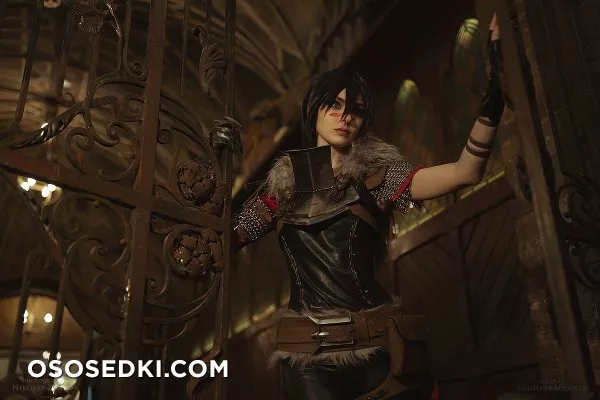 DRAGON AGE II - Fem Hawke - Алиса (Енот) Шпигель cosplay - 5