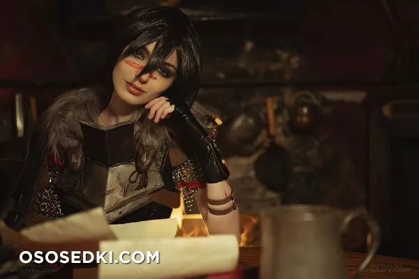 DRAGON AGE II - Fem Hawke - Алиса (Енот) Шпигель cosplay - 13