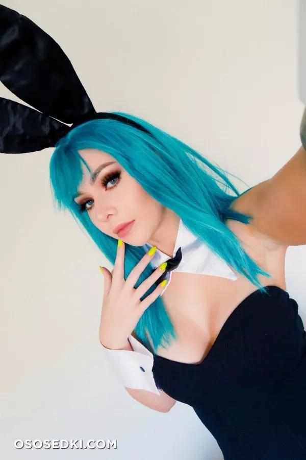 Amy Thunderbolt - Bulma Bunny onlyfans/patreon cosplay set - 10