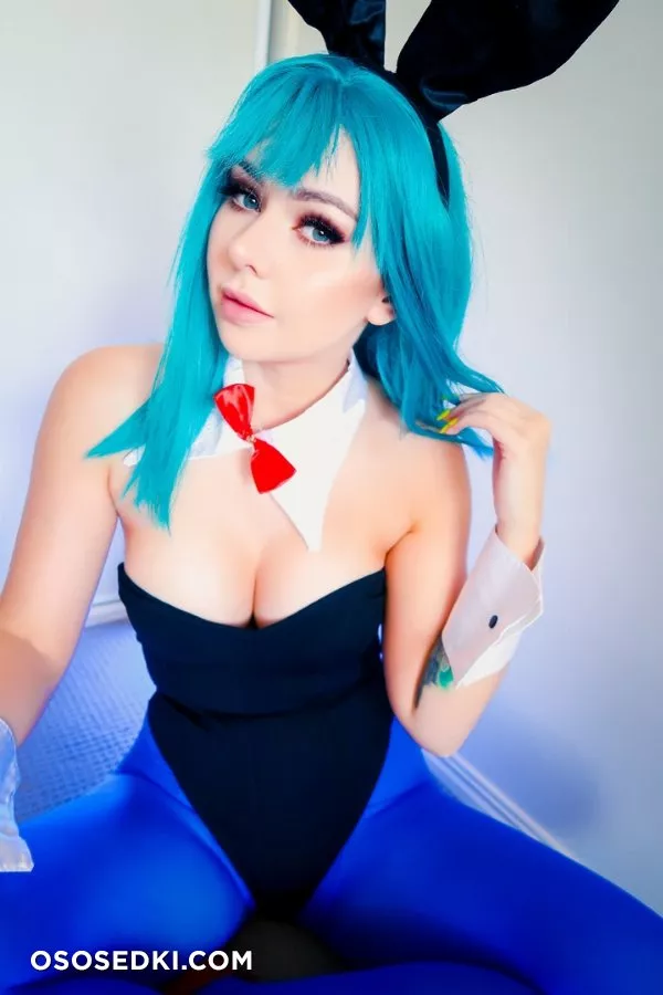 Amy Thunderbolt - Bulma Bunny onlyfans/patreon cosplay set - 12