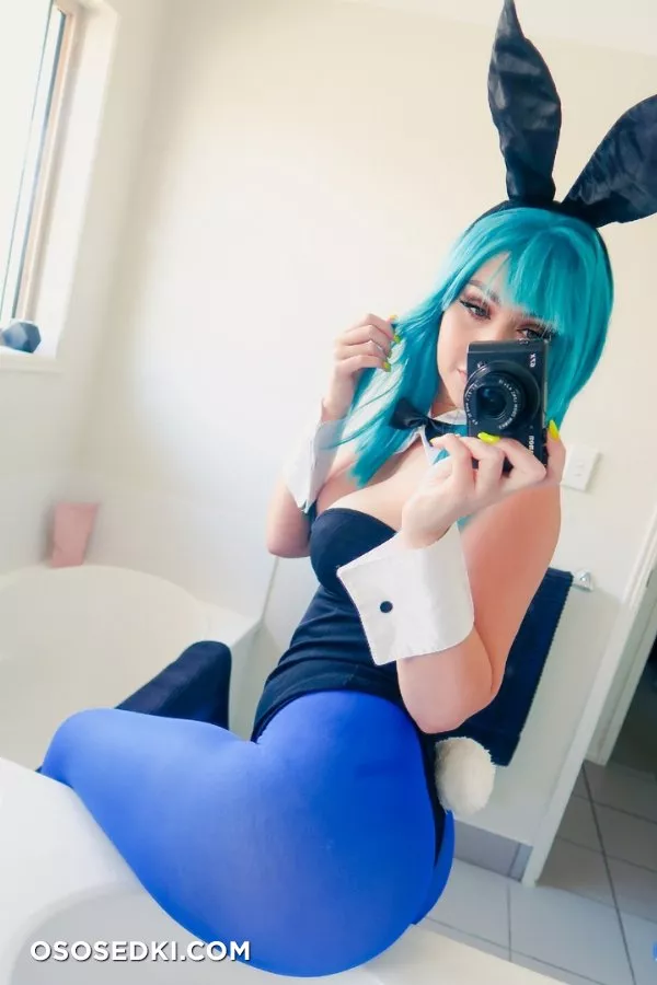 Amy Thunderbolt - Bulma Bunny onlyfans/patreon cosplay set - 18
