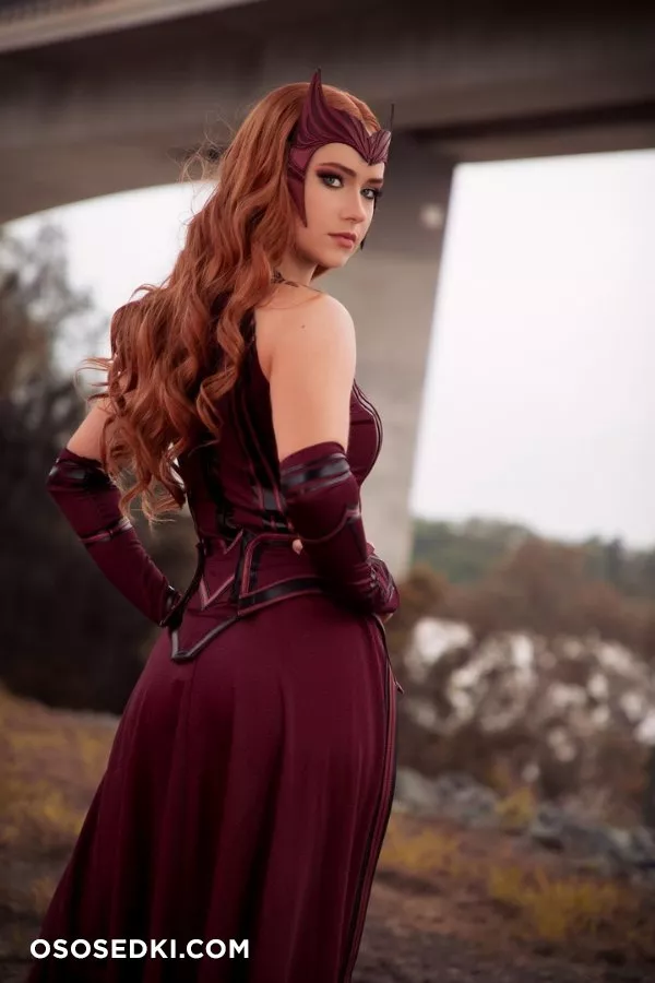 Nichameleon - Scarlet Witch patreon cosplay set - 28