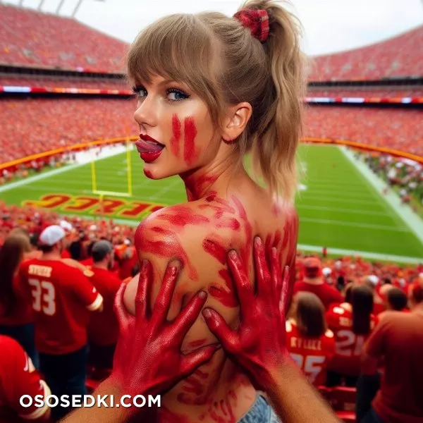 Taylor Swift ai-generated Kansas City Chiefs Full Pack - 77