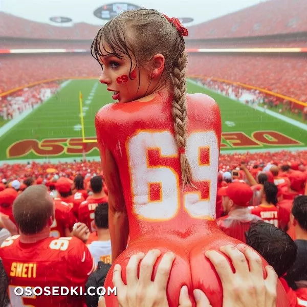 Taylor Swift ai-generated Kansas City Chiefs Full Pack - 79