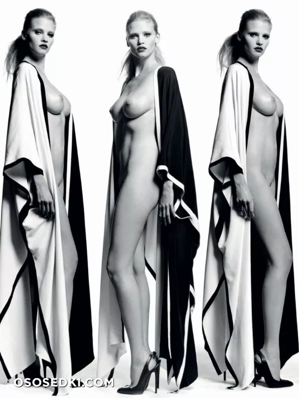 Лара Стоун голая - фото Lara Stone - 73