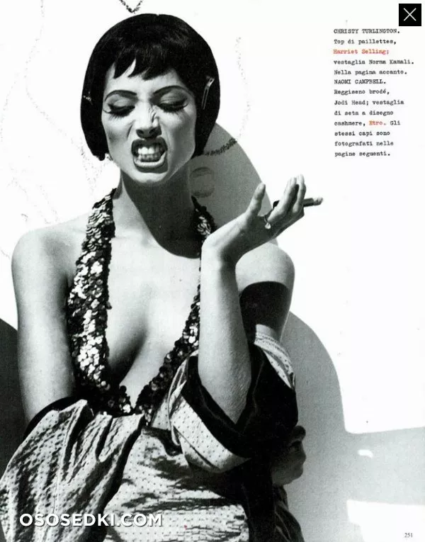 Кристи Тарлингтон голая, фото Christy Turlington - 20