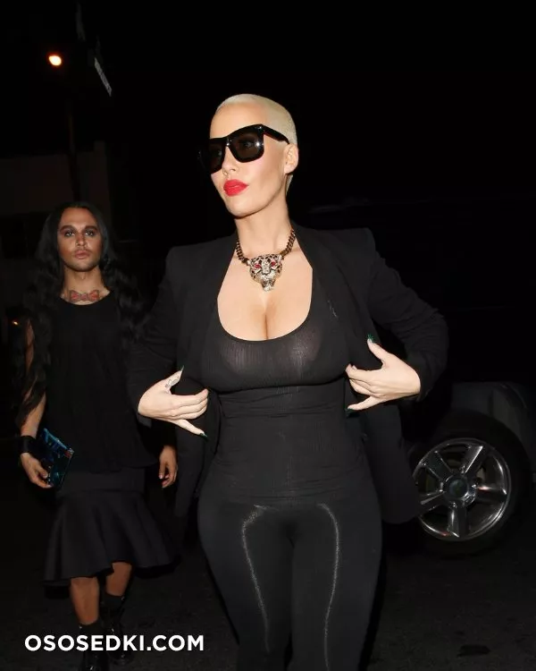 Эмбер Роуз голая - Amber Rose - фото папарацци - 40