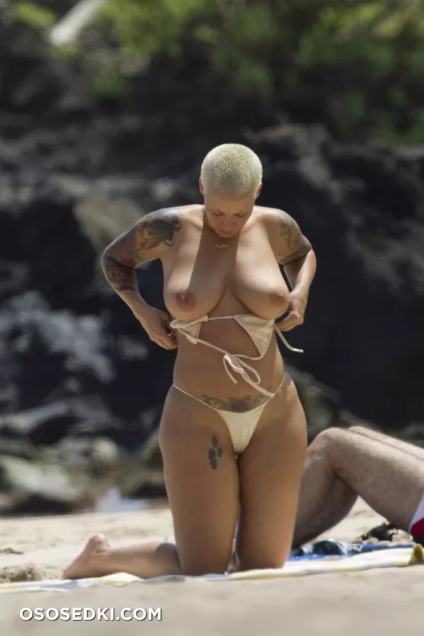 Эмбер Роуз голая - Amber Rose - фото папарацци - 48