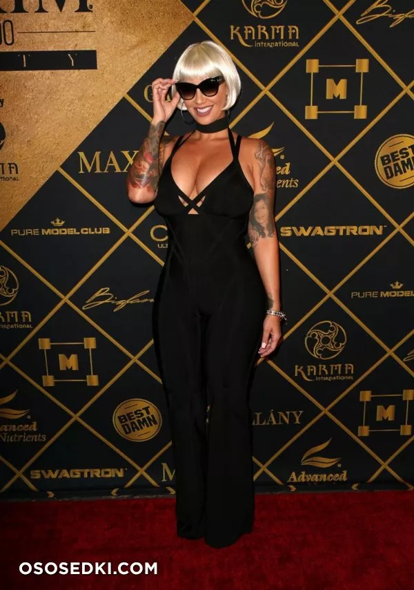 Эмбер Роуз голая - Amber Rose - фото папарацци - 139