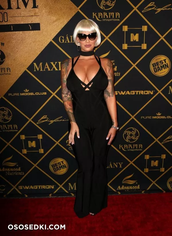 Эмбер Роуз голая - Amber Rose - фото папарацци - 140