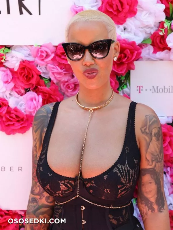 Эмбер Роуз голая - Amber Rose - фото папарацци - 153