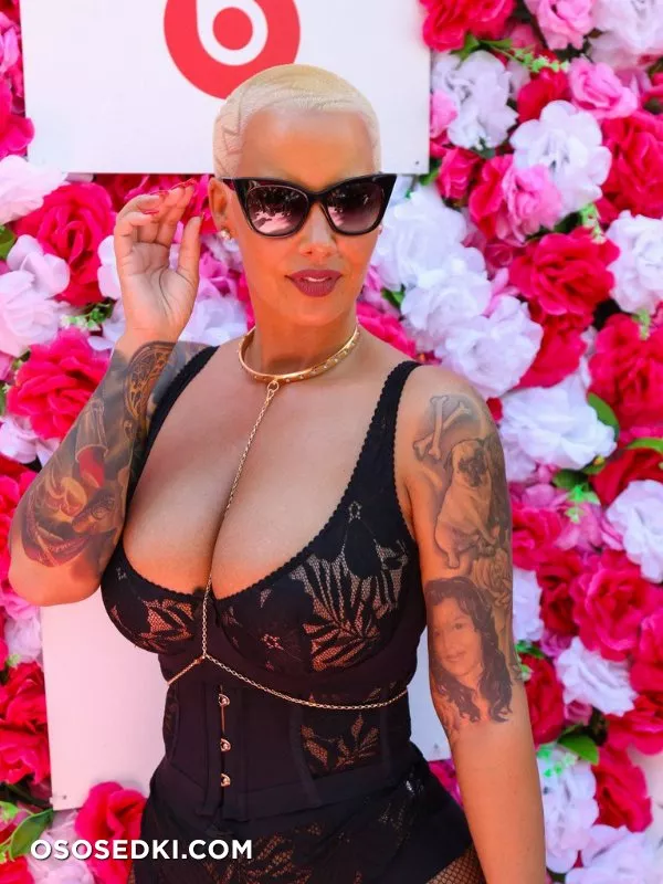 Эмбер Роуз голая - Amber Rose - фото папарацци - 155