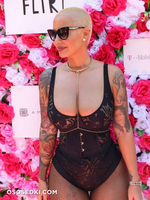 Эмбер Роуз голая - Amber Rose - фото папарацци - 156