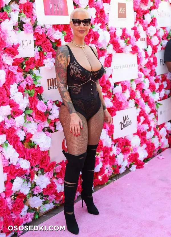 Эмбер Роуз голая - Amber Rose - фото папарацци - 158