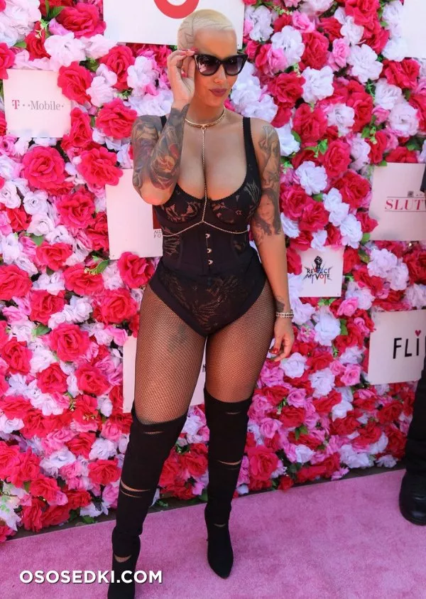 Эмбер Роуз голая - Amber Rose - фото папарацци - 159