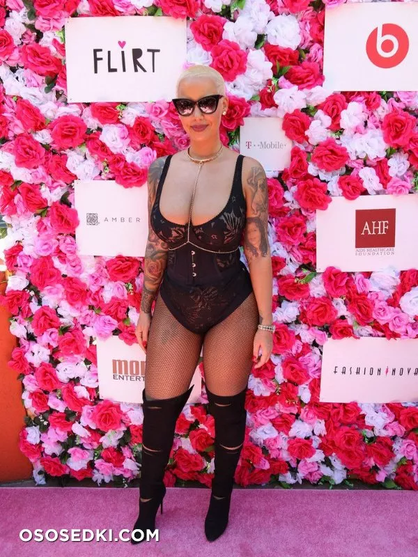 Эмбер Роуз голая - Amber Rose - фото папарацци - 160