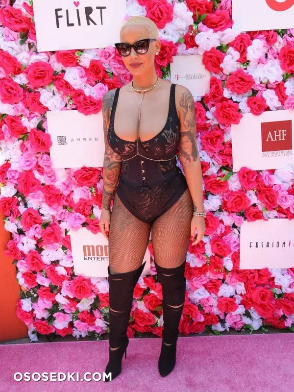 Эмбер Роуз голая - Amber Rose - фото папарацци - 161