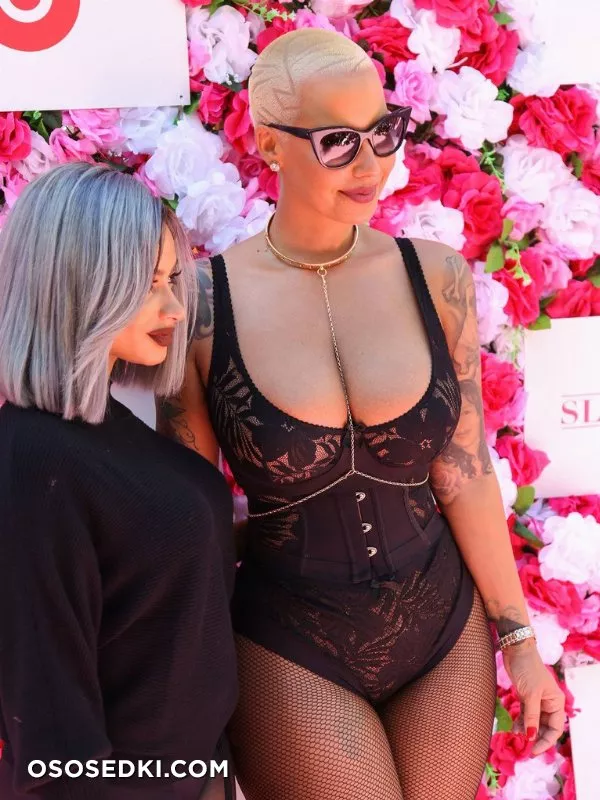 Эмбер Роуз голая - Amber Rose - фото папарацци - 163