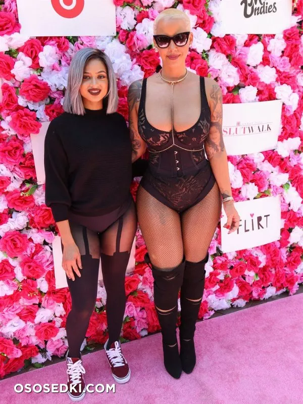 Эмбер Роуз голая - Amber Rose - фото папарацци - 164