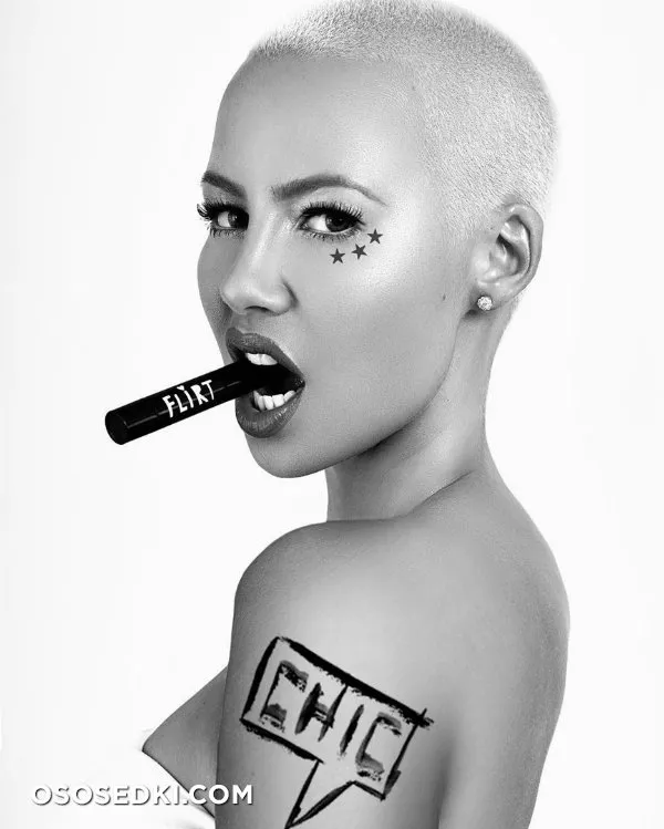 Эмбер Роуз голая - Amber Rose - фото папарацци - 168