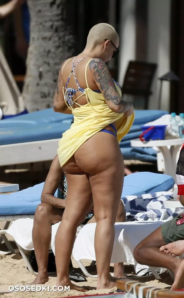 Эмбер Роуз голая - Amber Rose - фото папарацци - 209
