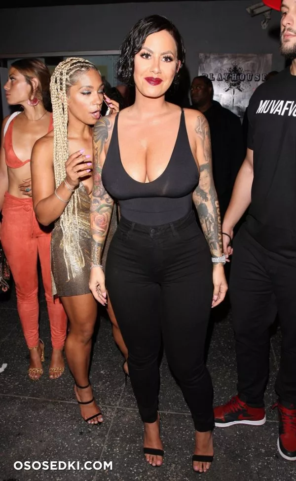 Эмбер Роуз голая - Amber Rose - фото папарацци - 248