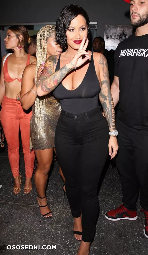 Эмбер Роуз голая - Amber Rose - фото папарацци - 250