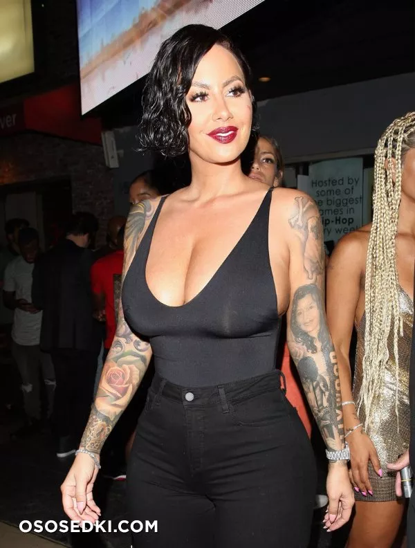 Эмбер Роуз голая - Amber Rose - фото папарацци - 251