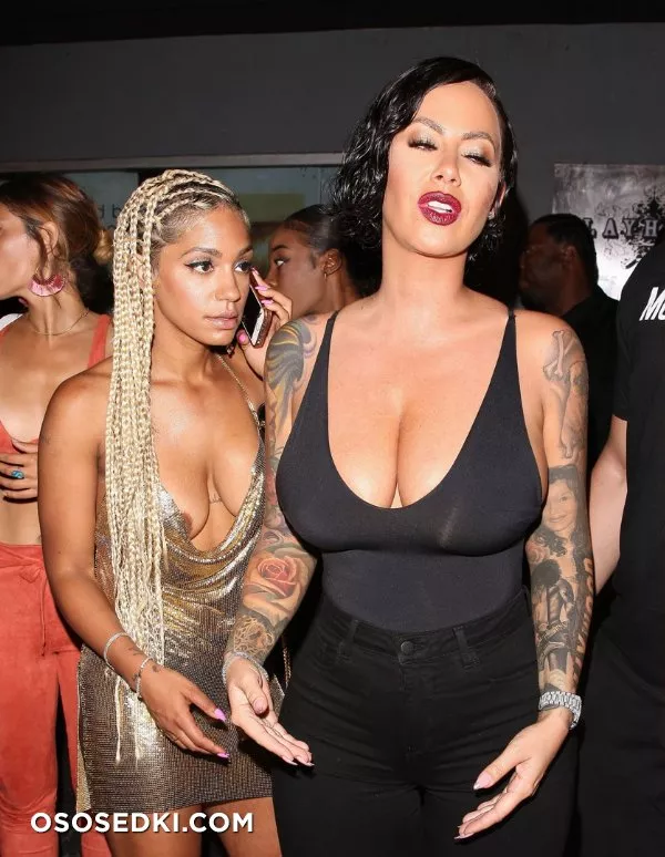 Эмбер Роуз голая - Amber Rose - фото папарацци - 254