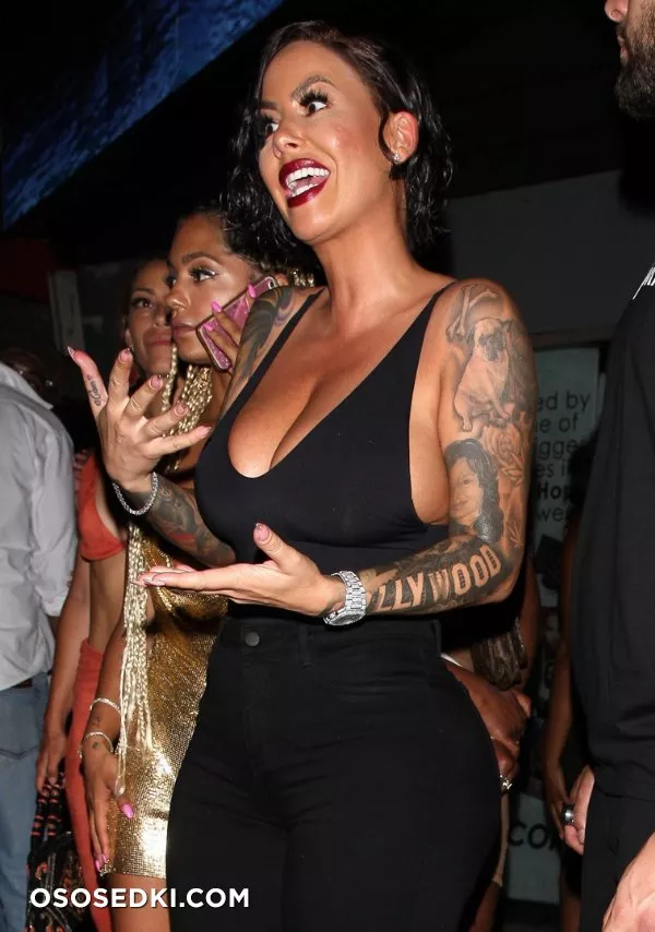 Эмбер Роуз голая - Amber Rose - фото папарацци - 255
