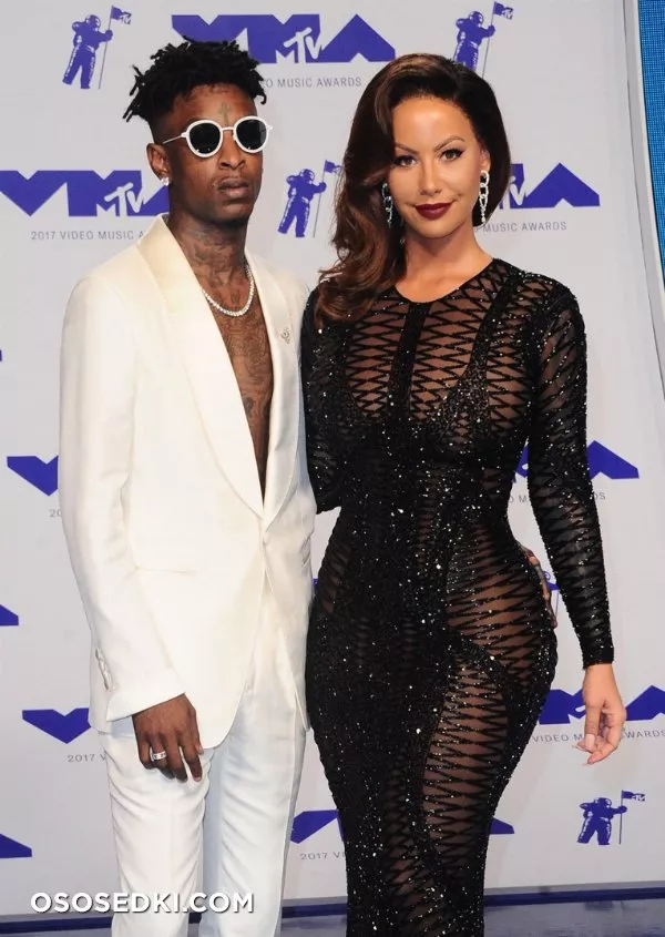Эмбер Роуз голая - Amber Rose - фото папарацци - 272