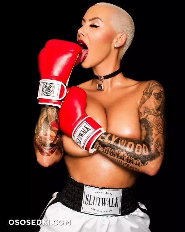 Эмбер Роуз голая - Amber Rose - фото папарацци - 284