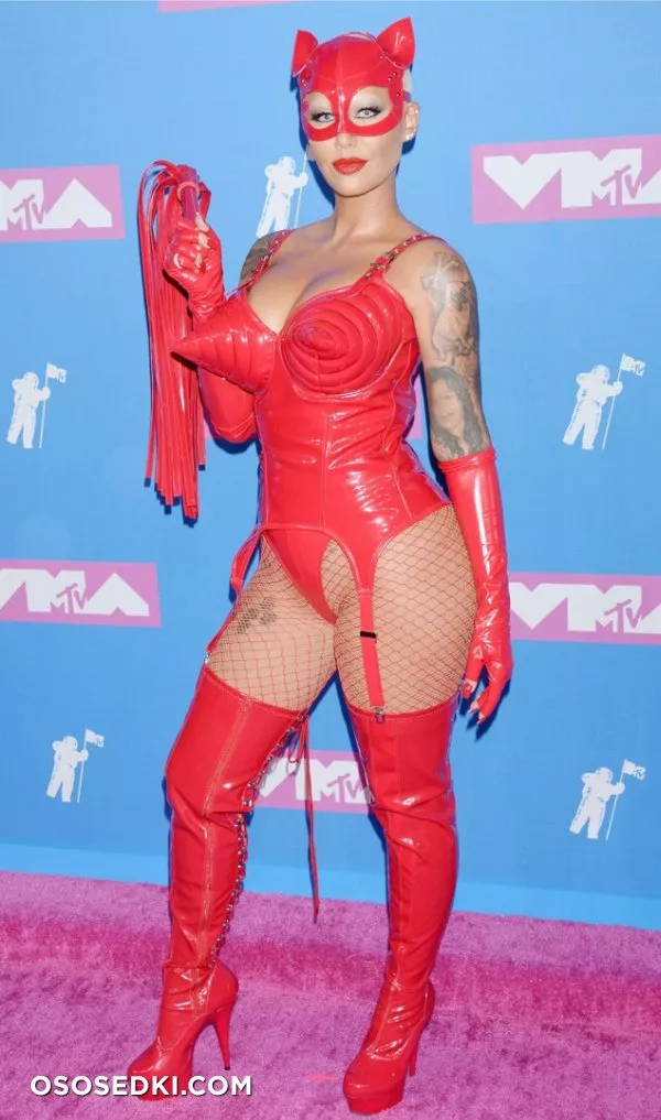Эмбер Роуз голая - Amber Rose - фото папарацци - 291
