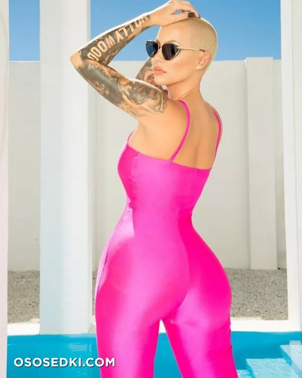 Эмбер Роуз голая - Amber Rose - фото папарацци - 300