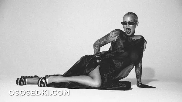 Эмбер Роуз голая - Amber Rose - фото папарацци - 309