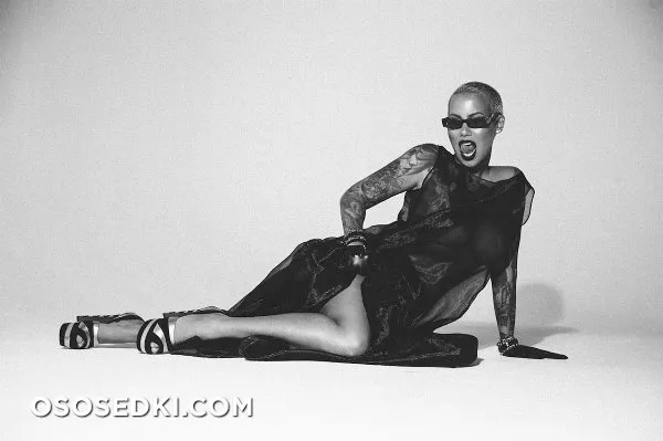Эмбер Роуз голая - Amber Rose - фото папарацци - 312
