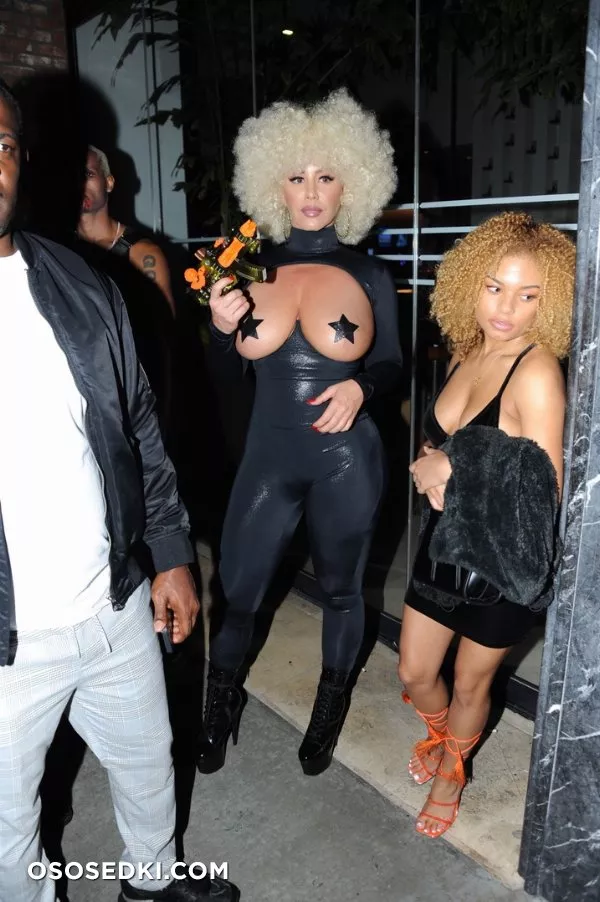 Эмбер Роуз голая - Amber Rose - фото папарацци - 365