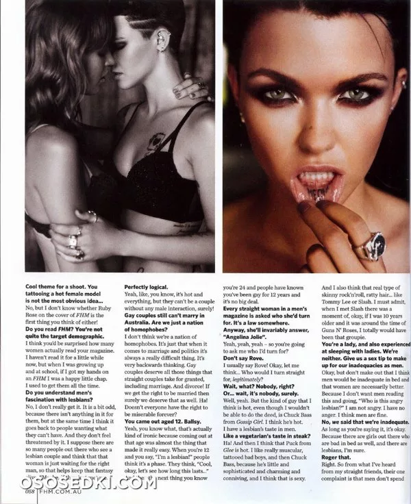 Руби Роуз (Ruby Rose) голая и сексуальная - фото - 9