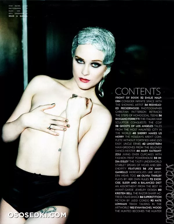 Эван Рэйчел Вуд голая - фото Evan Rachel Wood - 27