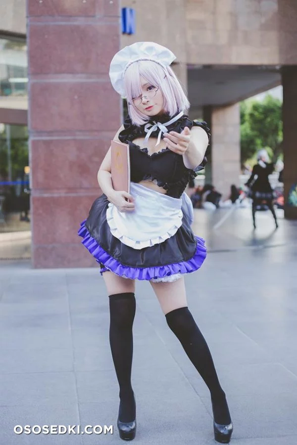 Mashu Kyrielight Maid Meenfox Cosplay nude. Onlyfans, Patreon leaked 14 nude photos and videos