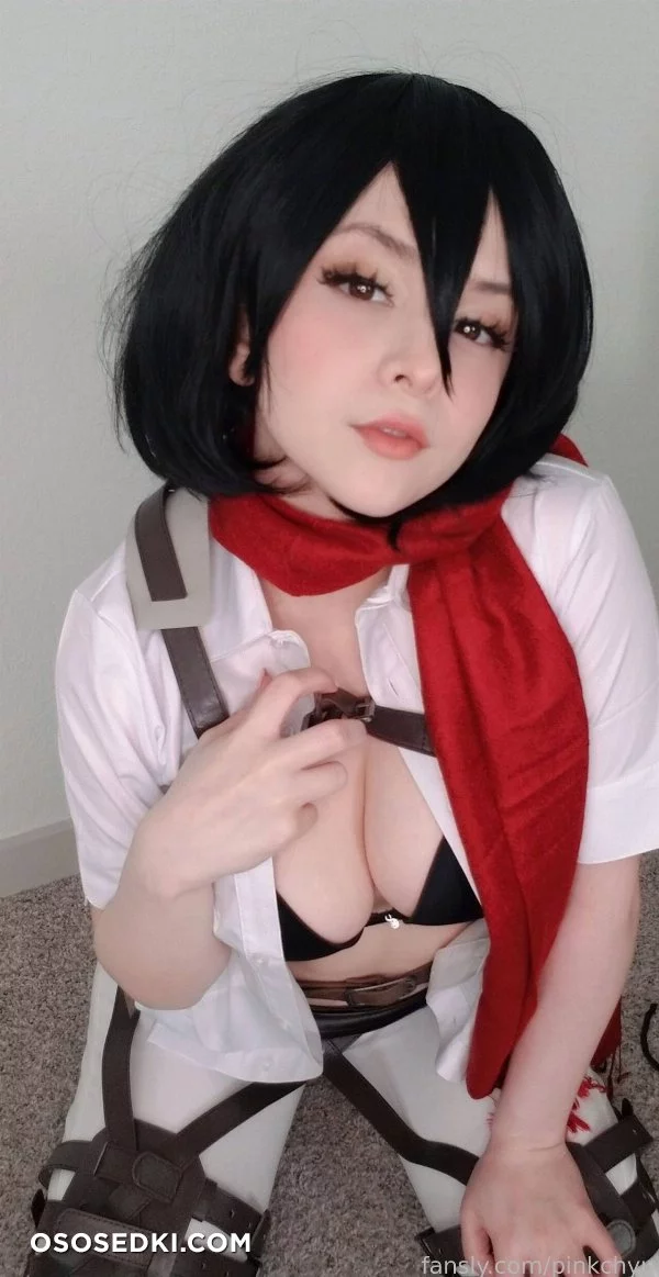 Pinkchyu - Mikasa nude. Onlyfans, Patreon leaked 26 nude photos and videos